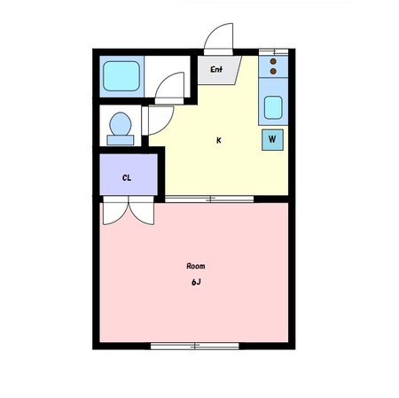 千歳烏山駅 徒歩7分 2階の物件間取画像